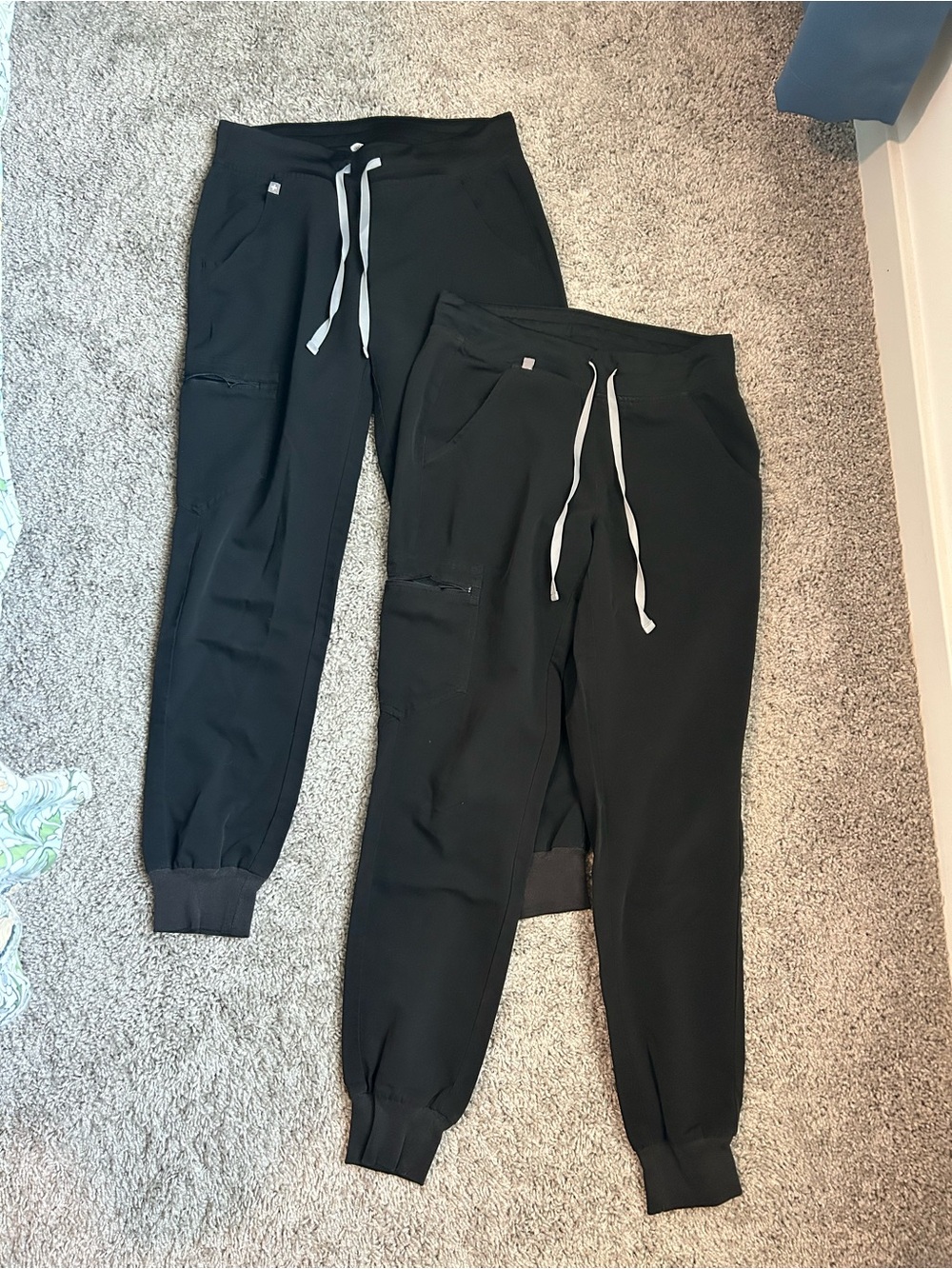 Figs Black Zamora Jogger Scrub Pants